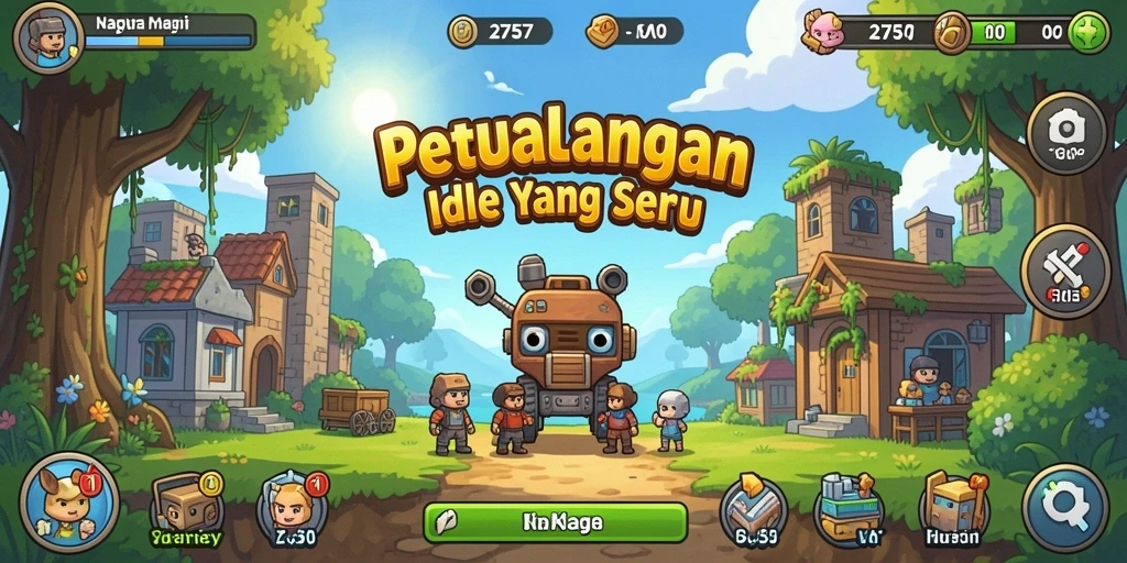 Tampilan gameplay 2757 yang menarik dan penuh warna.