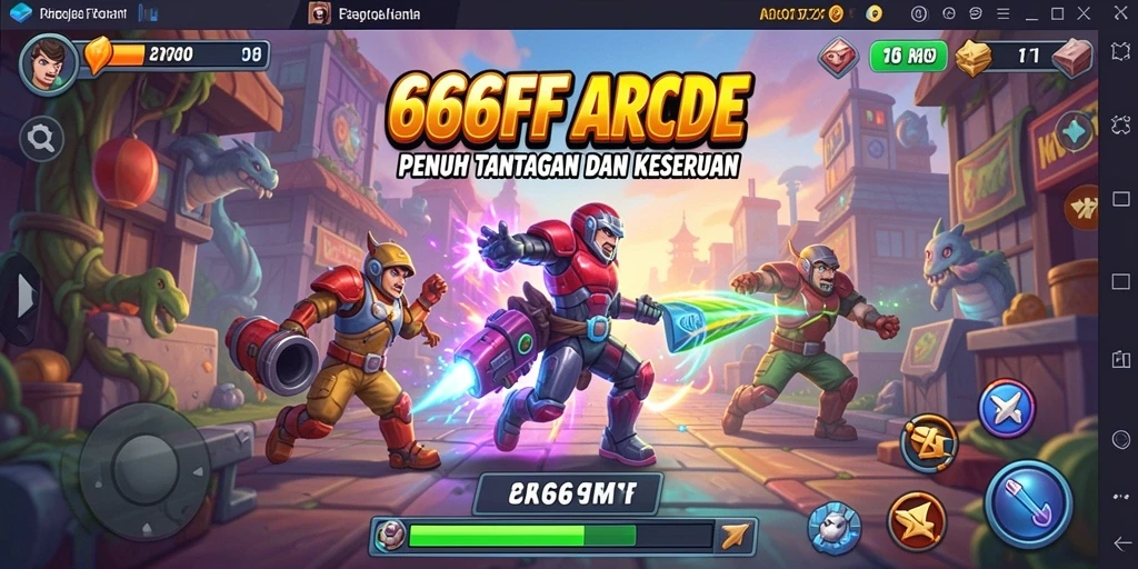 Gameplay seru dan penuh aksi dari 666FF yang memukau.