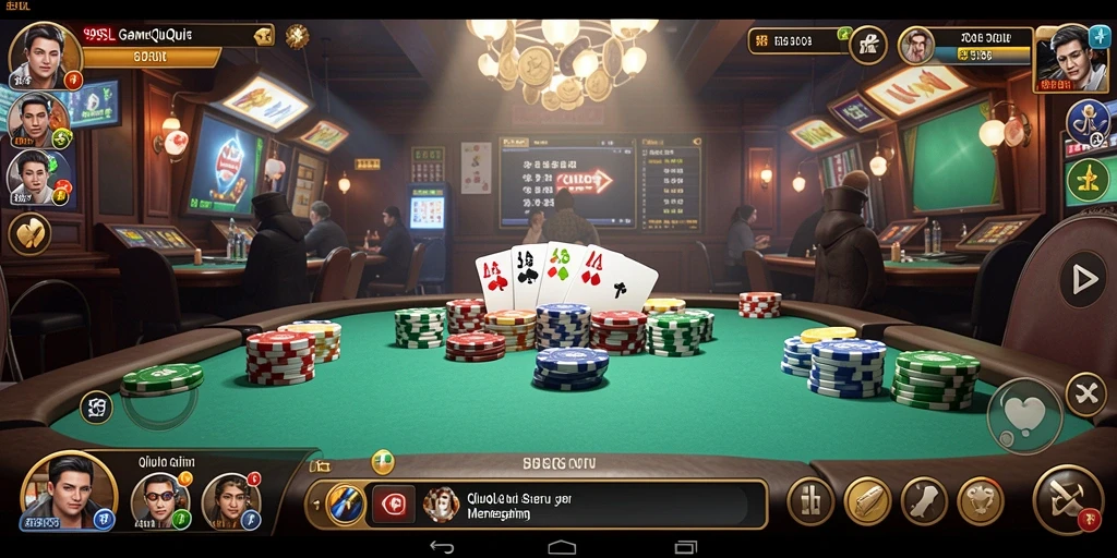Tampilan gameplay menarik dari game QiuQiu 99SL.