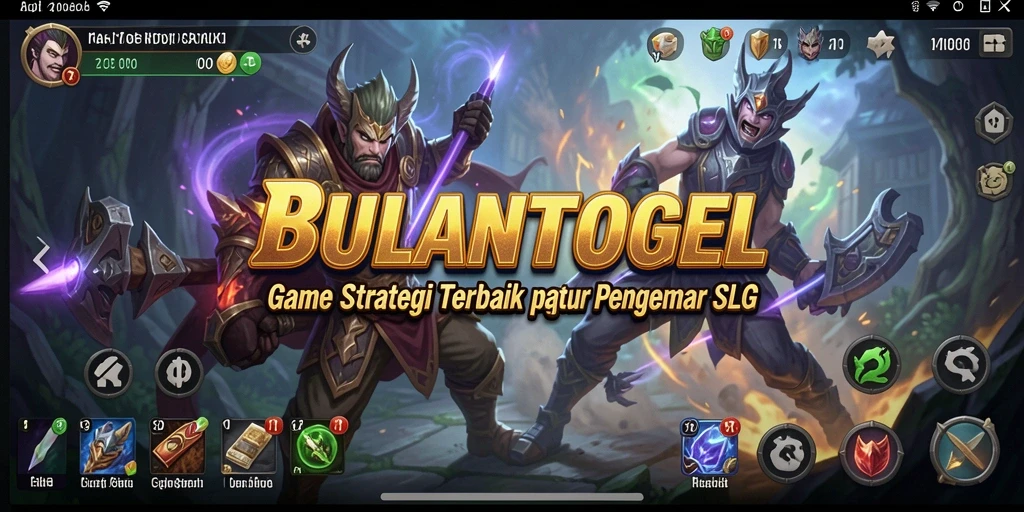 Gameplay seru dalam BULANTOGEL yang menantang.