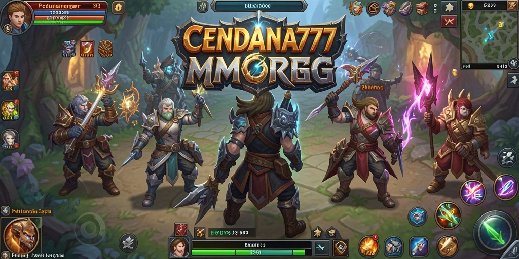 Tampilan gameplay seru CENDANA777 yang memukau