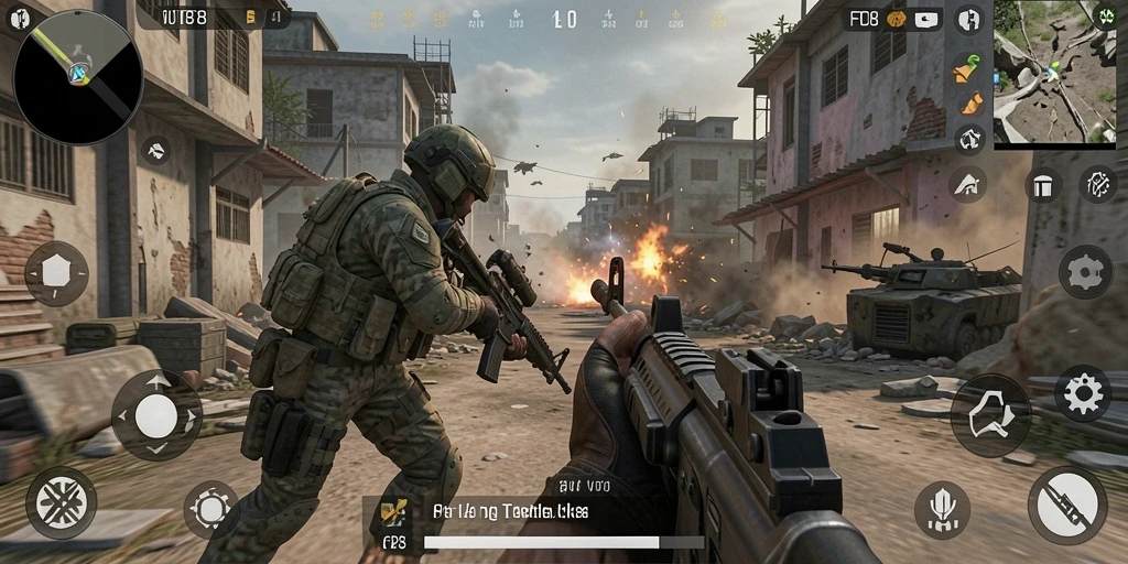 Gameplay seru dalam FO8 dengan aksi TPS intens.