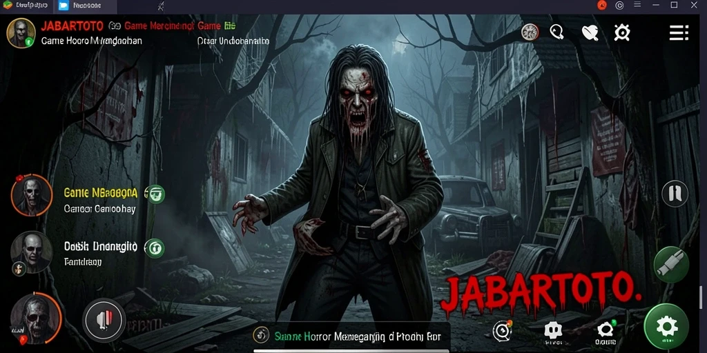 Gameplay menegangkan JABARTOTO dengan suasana horor yang mencekam
