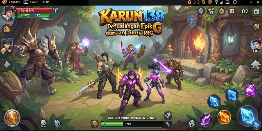 Tampilan gameplay epik dari KARUN138 yang memukau.