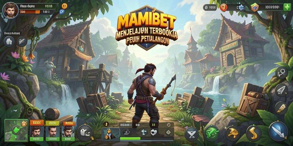 Screenshot gameplay MAMIBET menampilkan aksi eksplorasi dalam dunia terbuka.