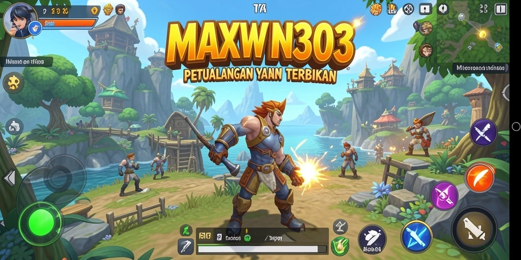 Gameplay dinamis dalam dunia terbuka yang luas.