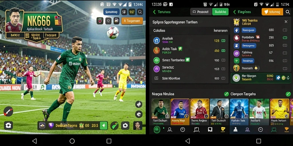 Tampilan menarik dari gameplay dalam aplikasi Sportsbook NK666.