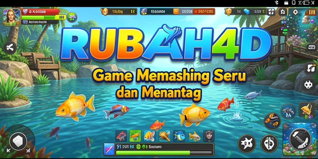 Tampilkan gameplay RUBAH4D yang seru saat memancing.