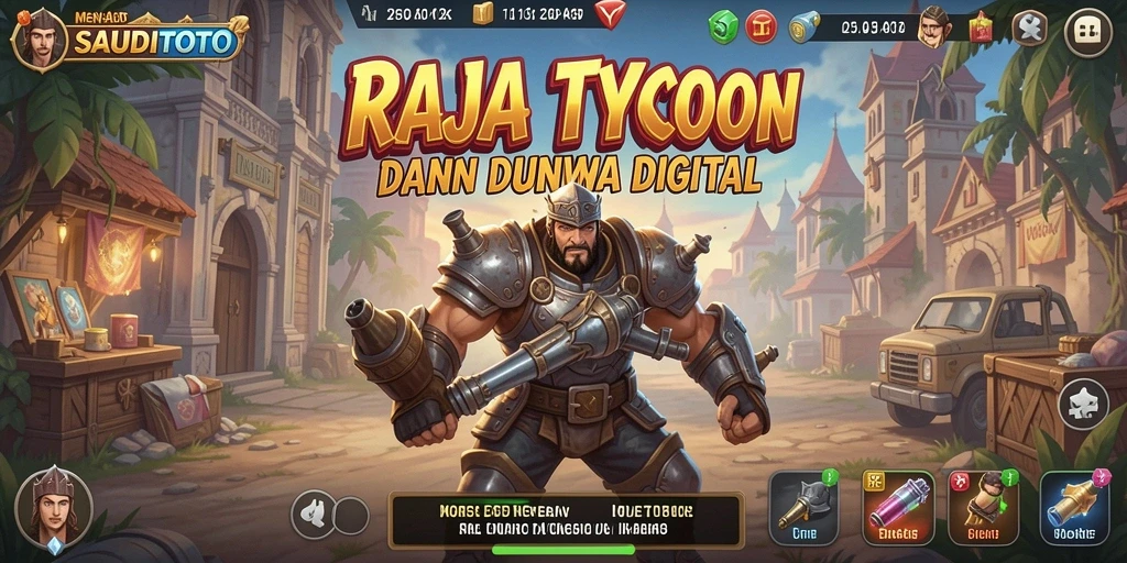 Tampilan gameplay SAUDITOTO yang seru dan mendetail.