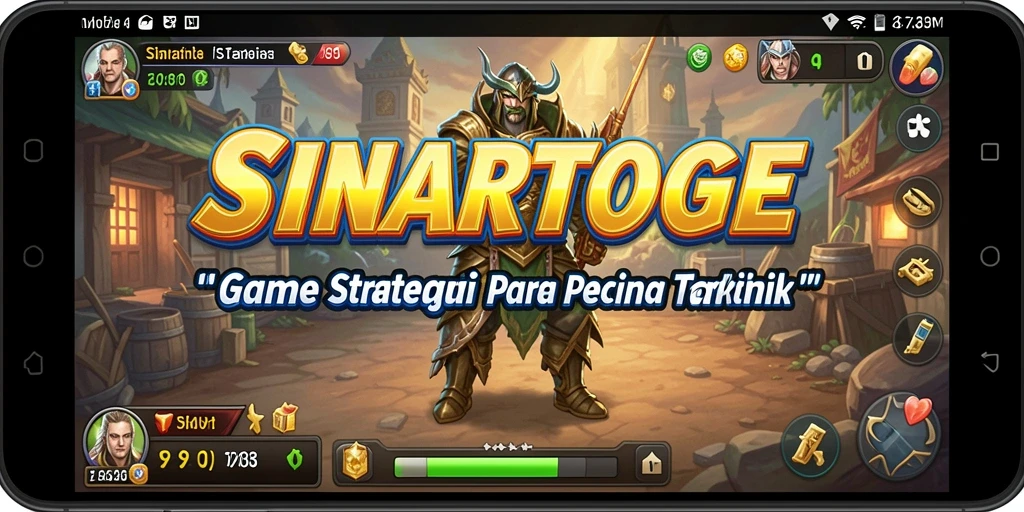 Tampilan apik dari gameplay strategi SINARTOGEL yang mendebarkan.