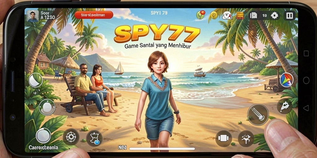 Screenshot gameplay SPY77, menampilkan keseruan dalam game Casual.