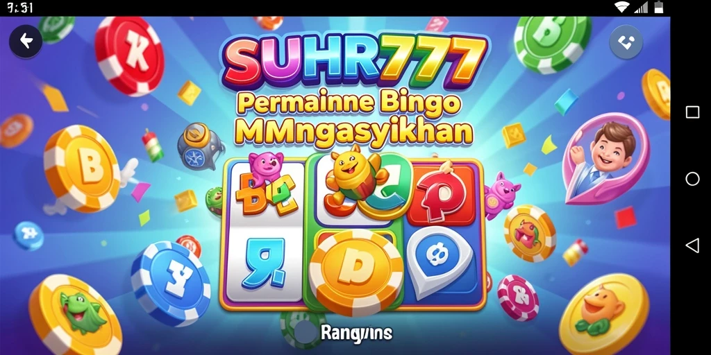 Tampilan menarik dari gameplay Bingo di SUHU777.