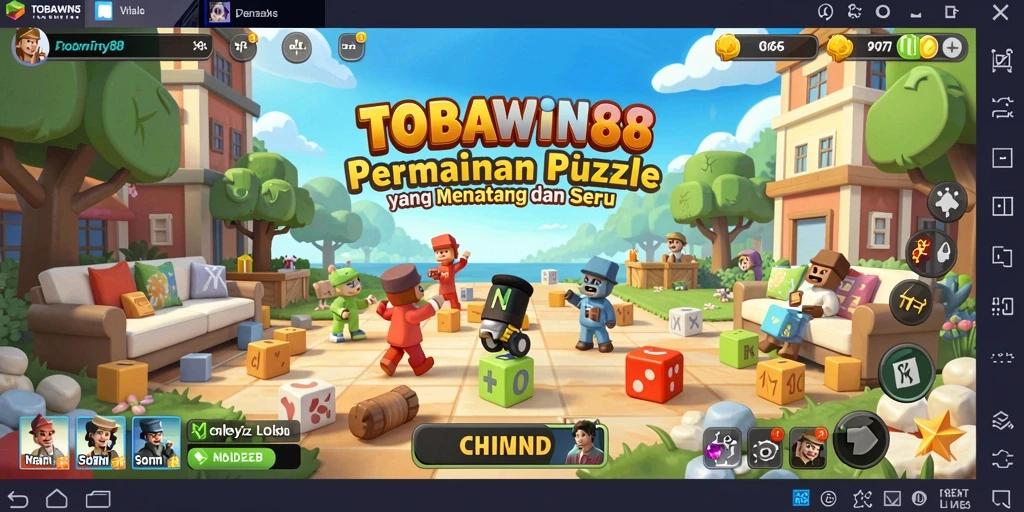 Gameplay menantang TOBAWIN88 yang penuh warna dan menarik.
