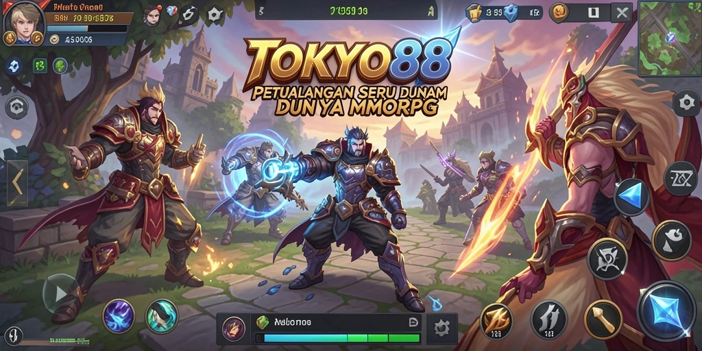 Tampilan gameplay seru dalam dunia <strong>TOKYO88</strong> yang penuh petualangan