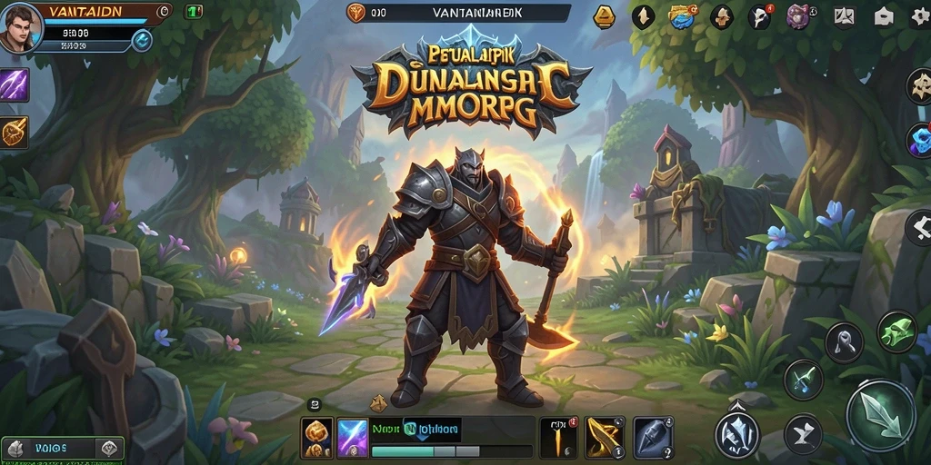 Screenshot VANTAIDN menampilkan gameplay mendebarkan di dunia MMORPG.