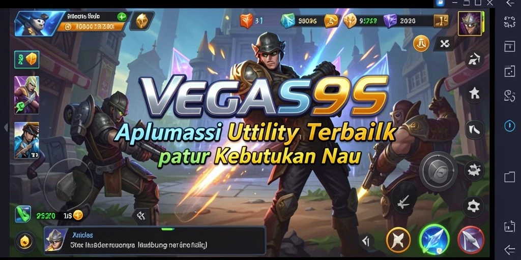Tampilan antarmuka aplikasi Utility VEGAS969 yang menarik dan intuitif.